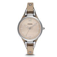 Ceas cu o curea ingusta de piele Georgia