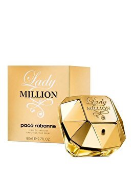 Apa de Parfum Paco Rabanne Lady Million, Femei, 80ml, PACO RABANNE