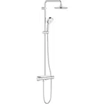 Sistem de dus Grohe Euphoria System 190 26249000, cu baterie cu termostat, Crom, Grohe