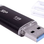 Memorie USB Blaze B02 8GB USB 3.0 Black, Silicon Power