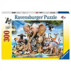 Puzzle Trefl din 1000 de piese - Eefanti africani