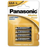 Baterii Panasonic Alkaline AAA, 20 Buc