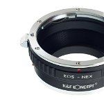 K&F Concept EOS-NEX II adaptor montura Canon EOS la Sony E-Mount (NEX) KF06.361