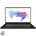 Laptop MSI Modern 15 A10RBS-494XRO cu procesor Intel Core I5-10210U pana la 4.20 GHz 15.6inch Full HD 8GB 512GB Nvidia MX350 2GB No OS Black