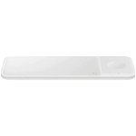 Incarcator wireless Samsung EP-P6300T Fast Wireless Charger Trio incarcator inclus White