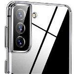 Protectie Spate Devia Crystal Clear DVHSNS21PCC pentru Samsung Galaxy S21 Plus (Transparent), Devia