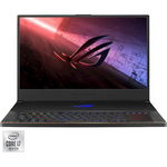 Laptop Gaming ASUS ROG Zephyrus S17 GX701LV cu procesor Intel® Core™ i7-10875H pana la 5.10 GHz, 17.3", Full HD, 300Hz, 16GB, 512GB SSD, NVIDIA® GeForce RTX™ 2060 6GB, Free DOS, Black