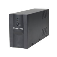 UPS GEMBIRD 652A (UPS-PC-652A), line interactive de 650VA, backup 8-20min, protectii: suprasarcina, descarcare, supraincarcare, fluctuatii de curent, trasnet; cu CD, cablu alimentare si USB, siguranta de rezerva, Negru, GEMBIRD