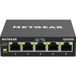 Switch, NetGear, GS305E, 5 porturi, Negru