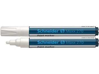 Marker Vopsea Schneider Maxx 271 1 - 2 mm Varf Rotund - Verde, Schneider