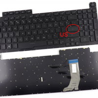Tastatura Asus ROG STRIX SCAR III G731GV cu modul iluminare RGB layout US fara rama enter mic, Asus