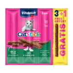 Vitakraft Cat Sticks Rață și Iepure, 3+1 Promo, Vitakraft