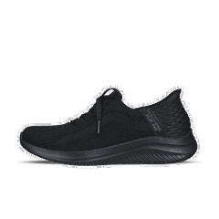 Skechers, Pantofi sport slip-in Ultra Flex 3.0, Negru, 38.5 Skechers, Pantofi sport slip-in Ultra Flex 3.0, Negru, 38.5