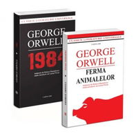 Pachet 2 carti: George Orwell. Ferma animalelor + 1984 - George Orwell, George Orwell