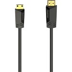 Cablu HDMI Hama 205015, High Speed, Plug Type-A - Plug Type-C (Mini), Ethernet, 1.5 m