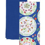 Set 2 prosoape pentru bucatarie Bio, Tognana Porcellane, 45x70 cm, bumbac, multicolor, Tognana Porcellane