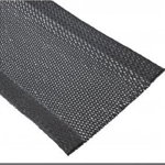 Organizator InLine InLine® Învelitoare pentru cablu, furtun din material textil cu fixare cu cârlig și buclă, 1m x 40mm diametru, negru, InLine