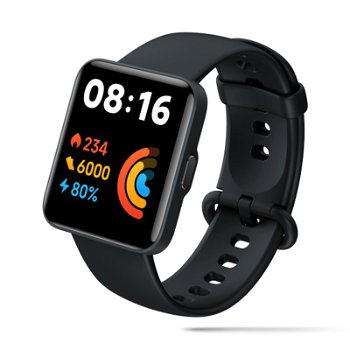 Smartwatch Redmi Watch 2 Lite GL 1.55inch 5ATM Bluetooth Baterie 262mAh Black, Xiaomi