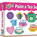 Joc creativ Galt Set ceramica - Picteaza un set de ceai, Galt