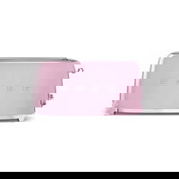 Prajitor de paine Smeg Retro TSF01WHEU, 950 W, 2 felii, alb, Smeg Prajitor de paine Smeg Retro TSF01WHEU, 950 W, 2 felii, alb, Smeg