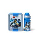 Set de sticlă de apă și cutie de gustări LEGO® City, LEGO®