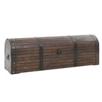 Cufar de depozitare vidaXL, lemn masiv, stil vintage 120 x 30 x 40 cm