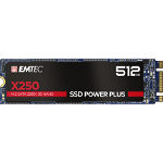 SSD Emtec X250 512GB M.2 2280 SATA III (ECSSD512GX250), Emtec