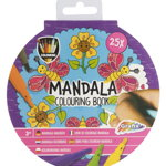 Carte de colorat - Mandale (mov), Grafix