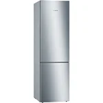 Combina frigorifica Bosch KGE39AICA, 343 l, Low Frost, VitaFresh, Super-congelare, EasyAccess, Clasa C, H 201 cm, Inox antiamprenta