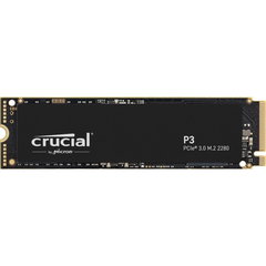 SSD Crucial P3 Plus, 2TB, PCIe, M.2 2280