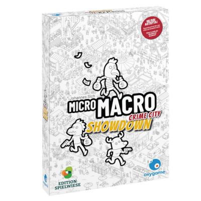 Joc de societate MicroMacro Crime City , Showdown, limba romana, 12+ ani