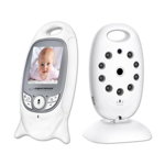 Monitor pentru bebelusi cu camera Esperanza EHM001, 50 m, Baterie 20h, Termometru, Viziune de noapte, Ecran LCD, Alb, Esperanza
