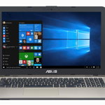 Notebook / Laptop ASUS 15.6'' VivoBook X541UA, HD, Procesor Intel® Core™ i3-6006U (3M Cache, 2.00 GHz), 4GB DDR4, 500GB, GMA HD 520, FreeDos, Chocolate Black