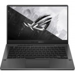 Laptop ROG Zephyrus G14 GA401QH-BM019, AMD Ryzen 7 5800HS, 14inch, RAM 8GB, SSD 512GB, Nvidia GeForce GTX 1650 4GB, No OS, Eclipse Gray