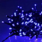 Ghirlanda luminoasa Well, 3.6 W, 5 m, 180 LED-uri albastre, jocuri de lumini