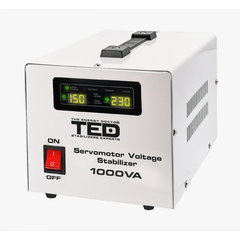 Stabilizator retea maxim 1000VA-SVC cu servomotor monofazat TED004697