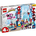 LEGO® Super Heroes - Spidey si prietenii lui uimitori Adapostul Omului paianjen 10784, 155 piese, Lego
