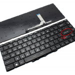 Tastatura MSI GF63 iluminata layout US fara rama enter mic