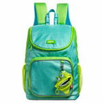 Rucsac Zipit Wildlings Premium cu bunare laterale - verde + portofel