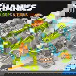 Geomag set magnetic 130 piese Mechanics Gravity RE Loops & Turns, 763