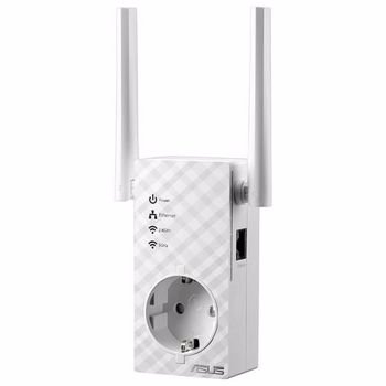 Wireless Range Extender ASUS RP-AC53 AC750, Dual-Band 300 + 433 Mbps, alb