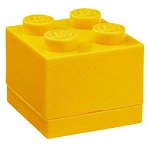 Room Copenhagen LEGO Mini Box 4 yellow - RC40111732, Room Copenhagen
