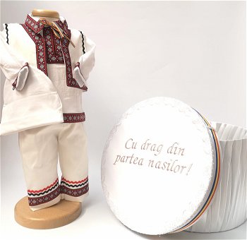 Set Traditional Botez Baiat - Costumas + Cutie 3, Magazin Traditional