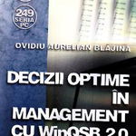 Decizii optime in management cu WinQSB 2.0. Vol.1 Ovidiu Aurelian Blajina