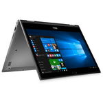 Laptop 2-in-1 DELL 13.3'' Inspiron 5378 (seria 5000), FHD IPS Touch, Intel Core i7-7500, 8GB DDR4, 256GB SSD, GMA HD 620, Win 10 Pro, Grey