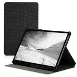 Husa pentru tableta Huawei MatePad Pro 12.6", Kwmobile, Gri/Negru, Textil, 55706.73, kwmobile