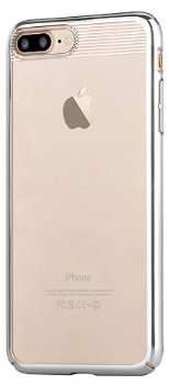 Protectie Spate Comma Brightness CMBRIPH7PSV pentru iPhone 8 Plus / 7 Plus (Argintiu)