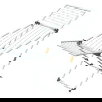 Uscator pentru rufe Juwel SuperDry Maxi, gri gri, JUWEL