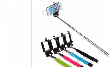 Selfie Stick mic si usor, conectare cu cablu 3,5 mm, Jungle Shop