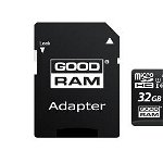 M1AA, Micro SDHC, 32GB, Clasa 10, UHS-I U1 + Adaptor, GOODRAM
